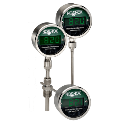 Noshok Electronic Temperature Indicator, 820/821 Series